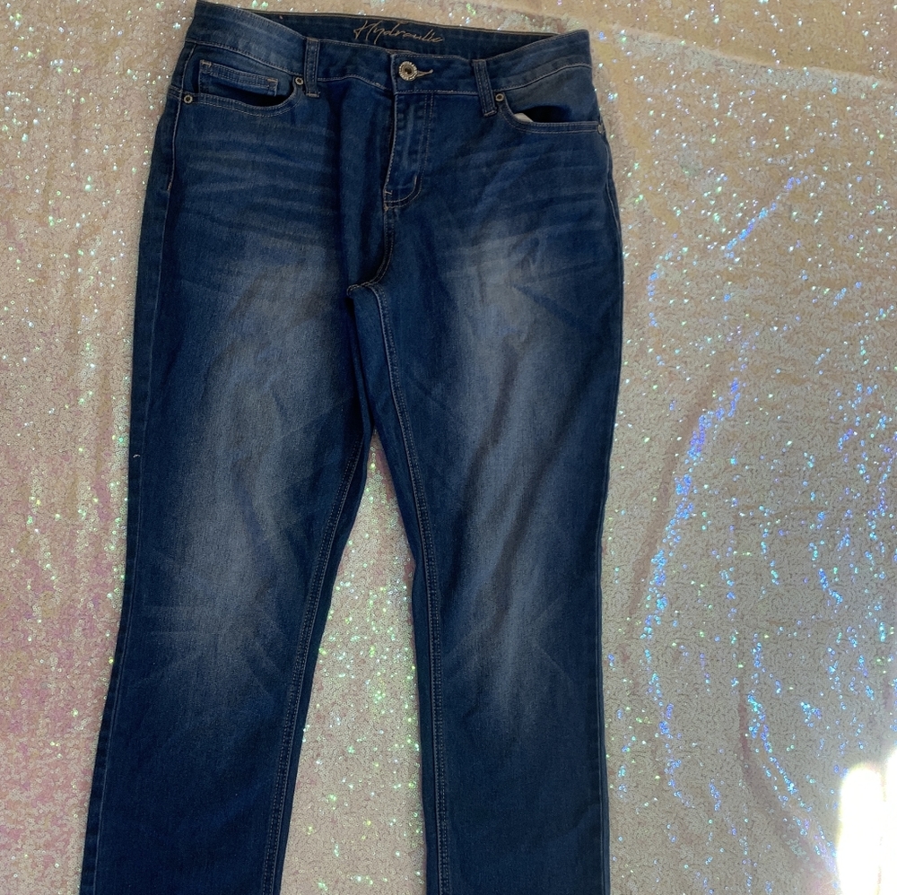 Womens Hydraulic denim jeans size 10 Dark wash
